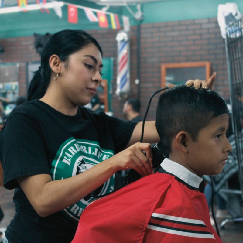 corte de pelo niño barberschool